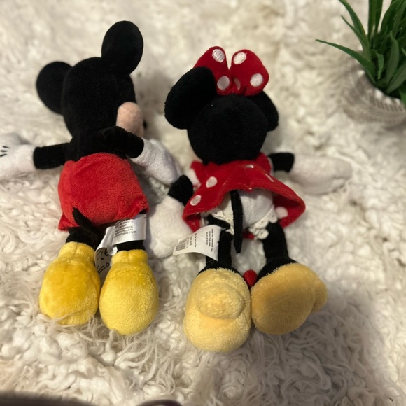 VINTAGE Disney Minnie & Mickey Mouse BUNDLE 8” - Picture 3 of 3